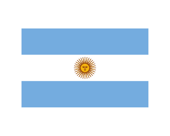 Bandera de Argentina
